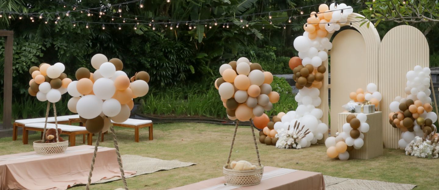 Birthday theme set by a home event management company in Abu Dhabi
