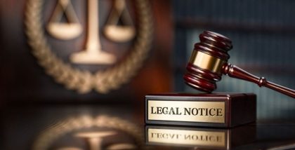 real estate legal notice in Abu Dhabi