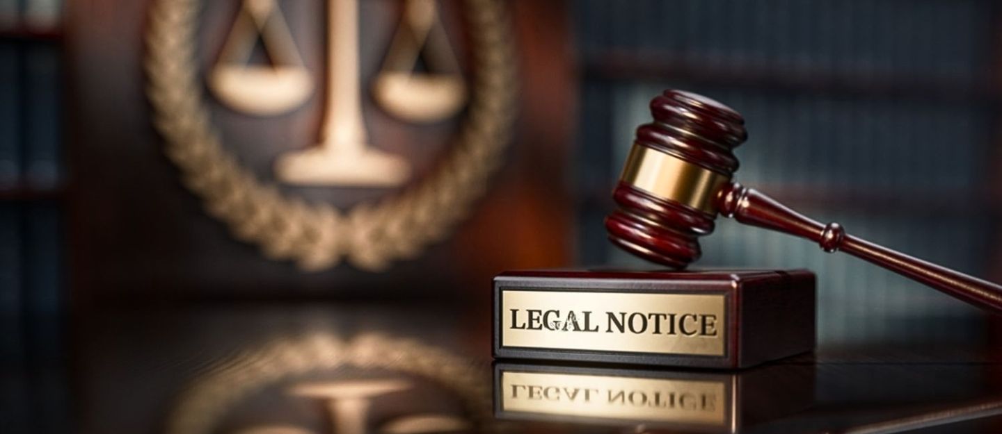 real estate legal notice in Abu Dhabi