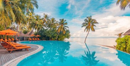 a perfect pool site for a staycation in dubai