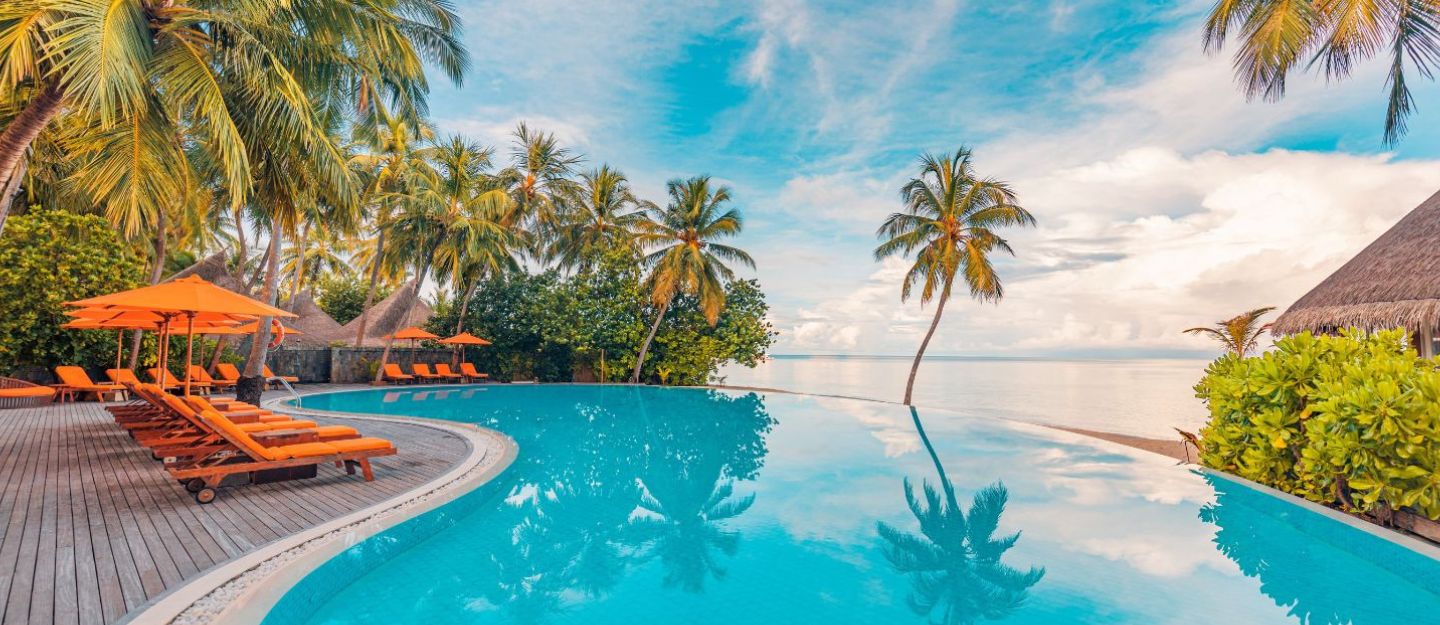 a perfect pool site for a staycation in dubai