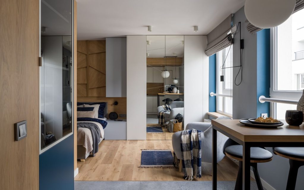 picture of a studio bedroom